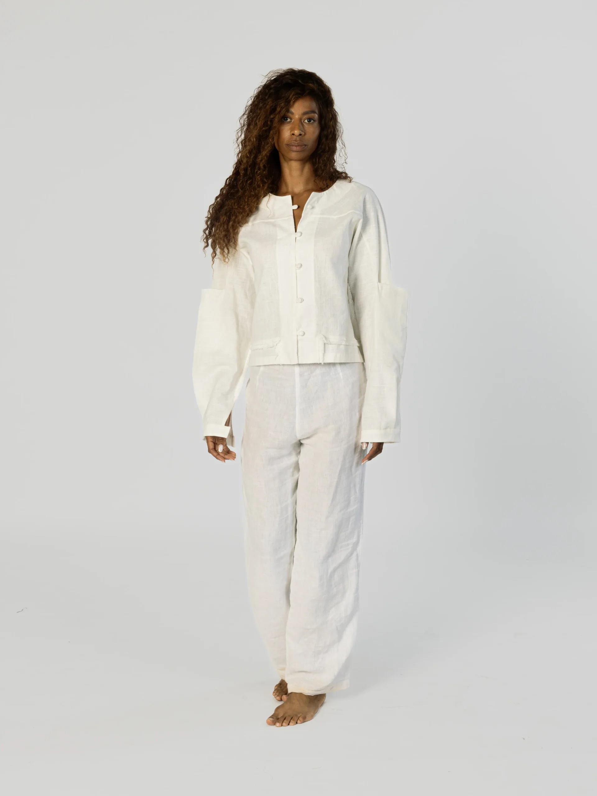 "Zénit" bomber in linen